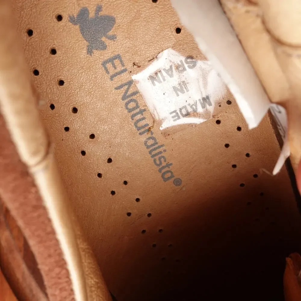 El Naturalista Derby Mens SZ EU 41 US 8.5 Brown Forest Suede Comfort Casual Shoe